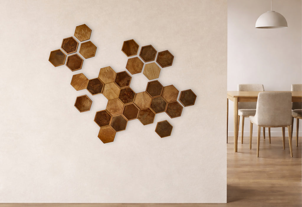 FUNGI Hexagon 3er Set