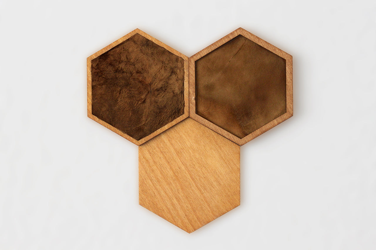 FUNGI Hexagon 3er Set